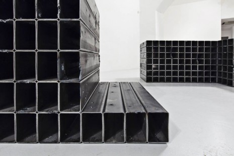 Mona Hatoum, Bunker (cube bldg) (detail), 2011, Galleria Continua