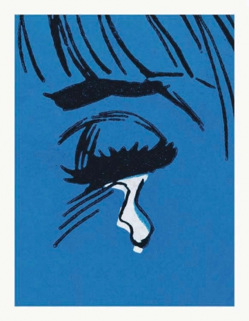 Anne Collier , Woman Crying (Comic) #14, 2019, Anton Kern Gallery
