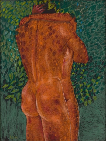 Geoffrey Holder, Nude Lovers Embracing, n.d., Victoria Miro