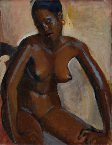 Boscoe Holder, Sitting Female Nude, n.d., Victoria Miro