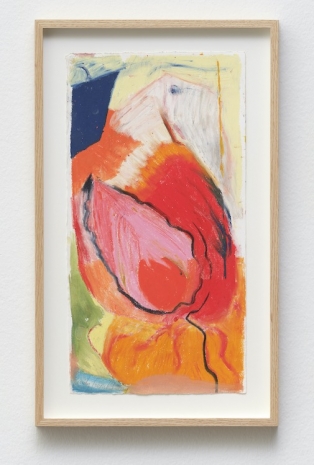 Emily Gernild, Pink Leaf, Fire, 2024 , Galleri Bo Bjerggaard