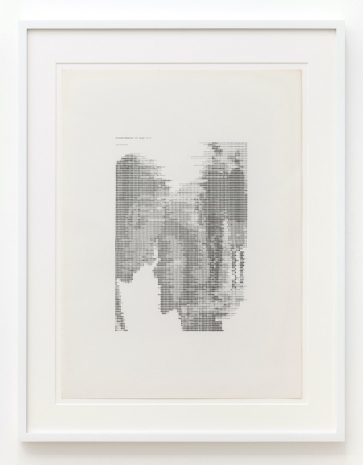 Waldemar Cordeiro, Derivatives of an Image degree 0, 1969 , The Mayor Gallery