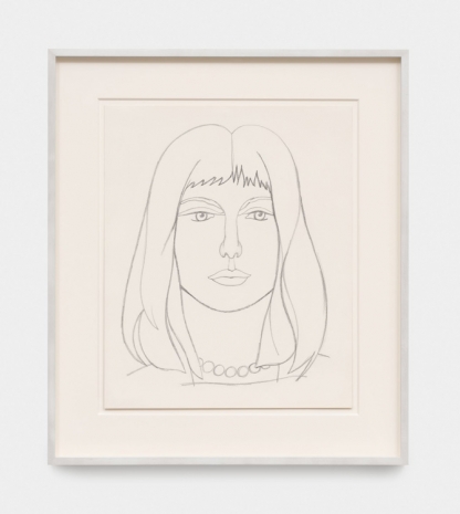 Tom Wesselmann, Drawing: Monica Portrait, 1984 , Almine Rech