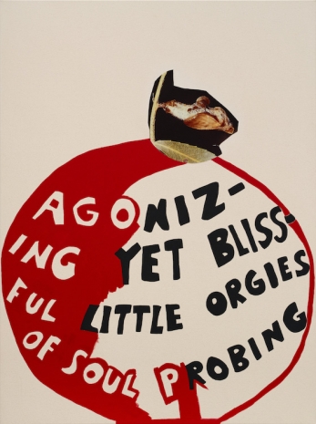 Frances Stark, Agonizing yet blissful..., 2024 , Galerie Buchholz