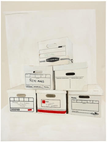 Frances Stark, Bankers Boxes, 2024 , Galerie Buchholz