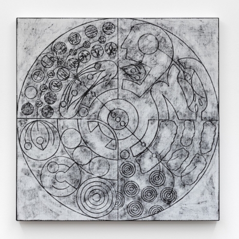 Matt Mullican, Untitled (Cosmology: Black & White), 2024 , Mai 36 Galerie