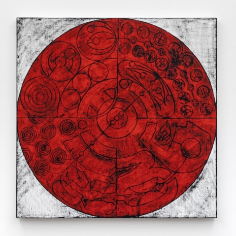 Matt Mullican, Untitled (Cosmology: Red), 2024, Mai 36 Galerie