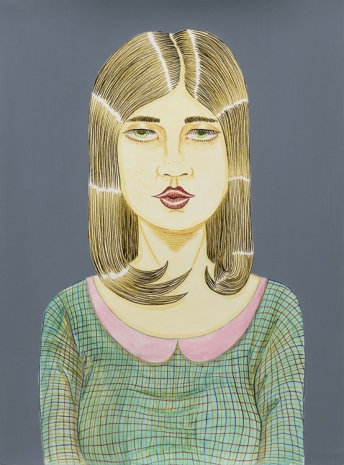 Ed Templeton, Dead Pan Girl, 2022 - 2023 , Tim Van Laere Gallery