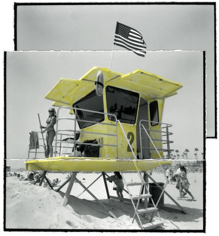 Ed Templeton, Lifeguard Tower #2, HB, 2016 - 2024 , Tim Van Laere Gallery