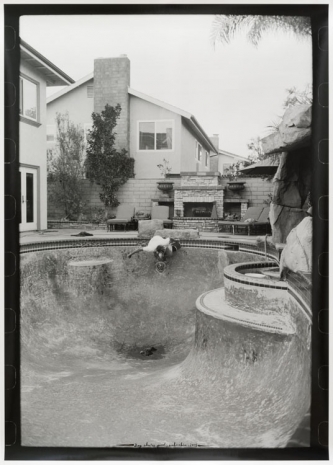 Ed Templeton, Boy skates pool Suburbia, Huntington Beach, 2015 - 2024 , Tim Van Laere Gallery