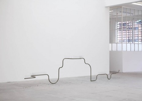 Gabriel Kuri, Broken line 1, 2013, Galleria Franco Noero