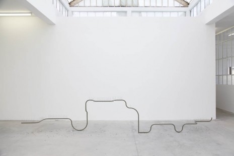Gabriel Kuri, Broken line 1, 2013, Galleria Franco Noero