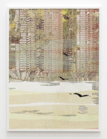 Jakob Kolding, Everything’s Gone Green (The Drowned World) (I), 2024, Galleri Nicolai Wallner