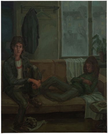Felix De Clercq, Two Figures in Interior, 2024 , greengrassi