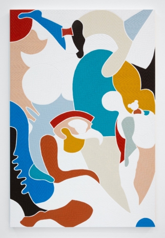 Naufus Ramírez-Figueroa , Study of the Cacaxtla Murals #4, 2024 , Galerie Nordenhake
