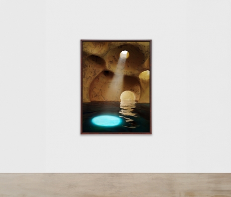 James Casebere, Cavern with Skylights V, 2024, Sean Kelly