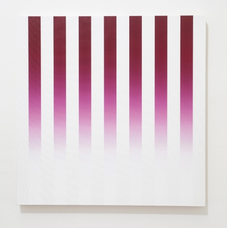 Philippe Decrauzat , Slow Motion, (red dark), 2023 , A arte Invernizzi