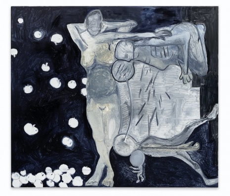 Tobias Pils , Snowing Apples, 2024, Galerie Gisela Capitain