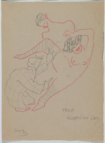 Sergei Eisenstein, Untitled, 21 Oct. 1943, Ellen de Bruijne PROJECTS