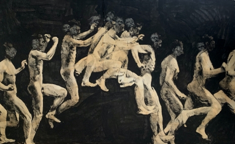 Roméo Mivekannin, Homme qui Saute, 2023 , Galerie Barbara Thumm