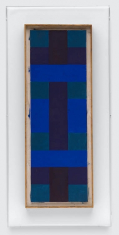 Ad Reinhardt, Blue, Red, Green, 1952, David Zwirner