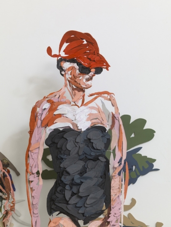 Eric Fischl, Lady with Red Hat, 2023, Victoria Miro
