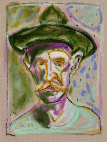 Billy Childish, now protected i step forth 3, 2024 , Lehmann Maupin