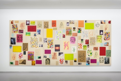 Ben Cottrell , Canvas 23,25,24, 2024, mixed media on canvas, Galerie Bernd Kugler