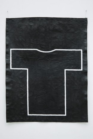 B. Wurtz, Garment (large black), 1988, Kate MacGarry