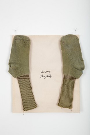 B. Wurtz, Untitled (sock piece #4), 1992, Kate MacGarry