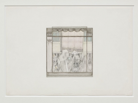 Birgit Jürgenssen, Illuminated Shop Window, 1971 , Alison Jacques