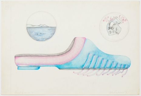 Birgit Jürgenssen, Shoe design 4, 1971 , Alison Jacques