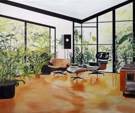 Eamon O´Kane , Imaginary ideal studio with Eames chair, 2024  , BERNHARD KNAUS FINE ART
