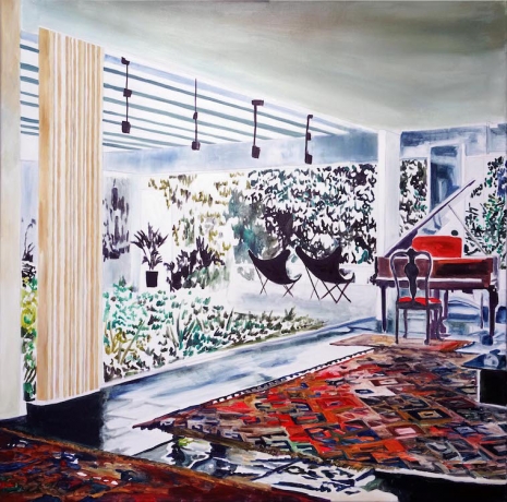 Eamon O´Kane , Oscar Niemeyer interior, 2021  , BERNHARD KNAUS FINE ART