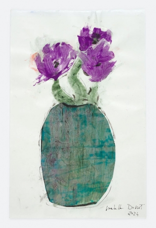 Isabella Ducrot, Purple Flowers, 2024 , Galerie Gisela Capitain