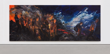 Yu Hong, Night Walk, 2023 , Lisson Gallery