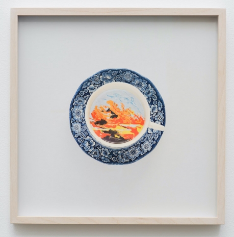 Spencer Finch, Sunset in a cup, 2024, Galerie Nordenhake