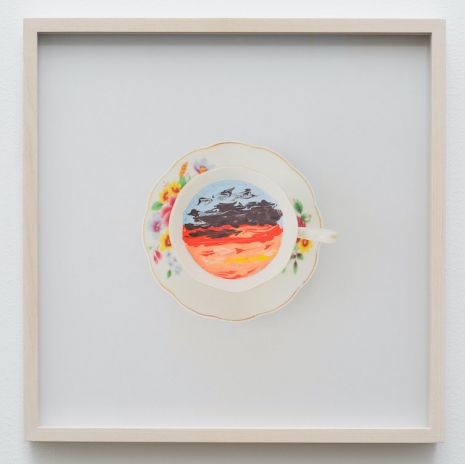 Spencer Finch, Sunset in a cup, 2024, Galerie Nordenhake