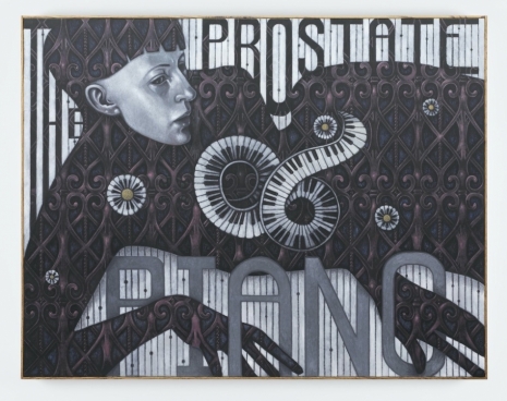 Justin Fitzpatrick, Poster for a Musical (The Prostate Piano), 2024 , Kerlin Gallery