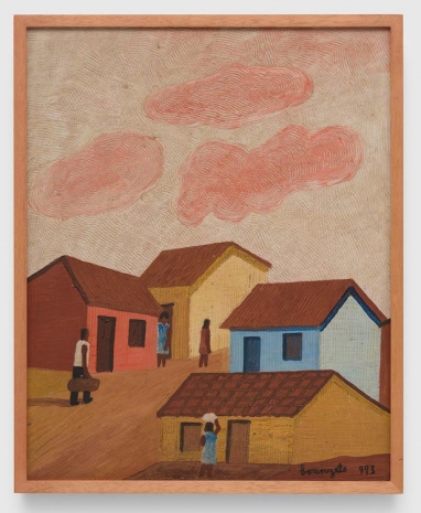 Amadeo Luciano Lorenzato, Casario com nuvens cor de rosa (Houses with pink clouds), 1973 , David Zwirner