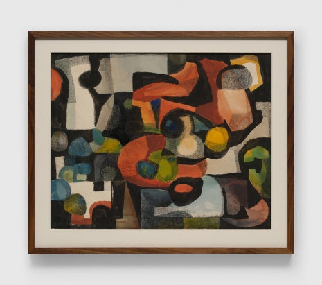 George Morrison, Abstract Forms, 1949, David Zwirner