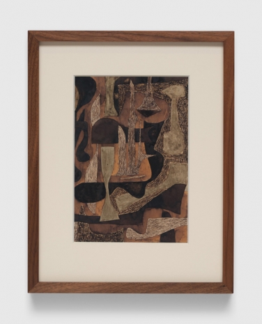 George Morrison, Untitled: Abstract Drawing, 1951 , David Zwirner