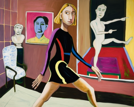 Jenni Hiltunen, Hurrying Forward (Hommage à Warhol and Mourao), 2024 , Galerie Forsblom