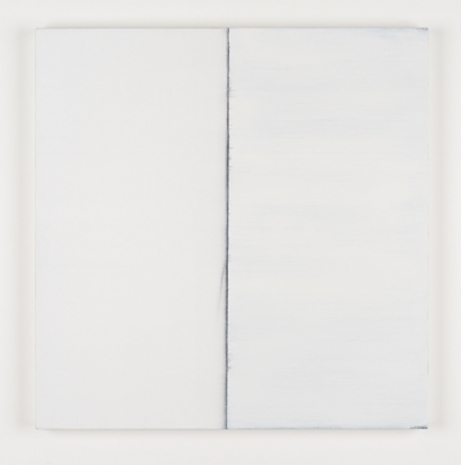 Callum Innes, Untitled lamp Black / Titanium White, 2024 , Alfonso Artiaco