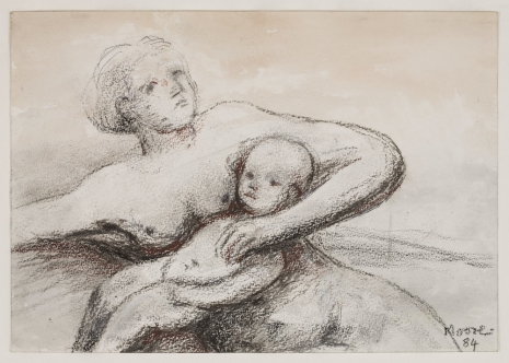 Henry Moore, Mother and Child, 1984 , Gagosian