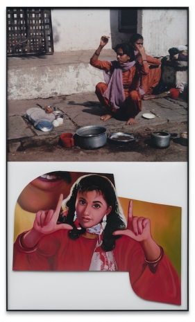 John Baldessari, Two Gestures (Female), 1992 , Sprüth Magers
