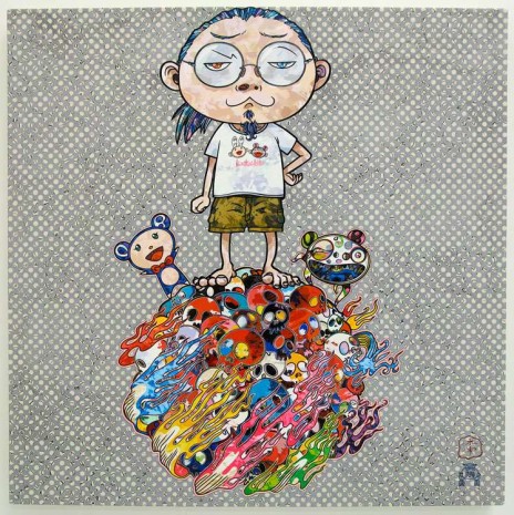 Takashi Murakami, Me and the Mr. DOBs, 2013, Perrotin