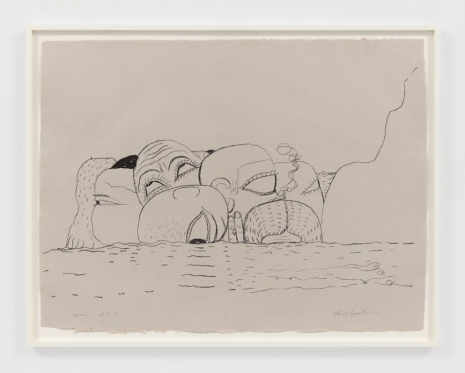 Philip Guston, Sea, 1980 , Hauser & Wirth