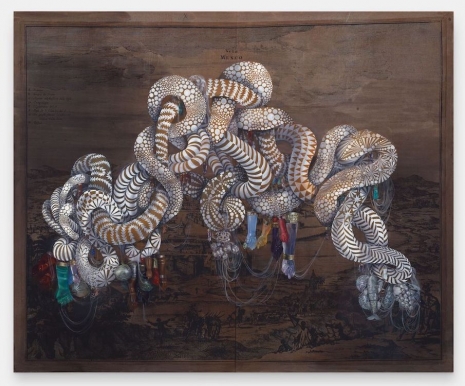 Firelei Báez, Huracán (beyond the triumphs of rootedness), 2024, Hauser & Wirth