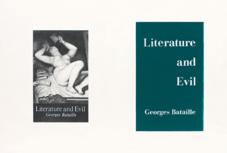 Steve Wolfe, Untitled (Study for Literature and Evil), 1988 , Luhring Augustine Tribeca